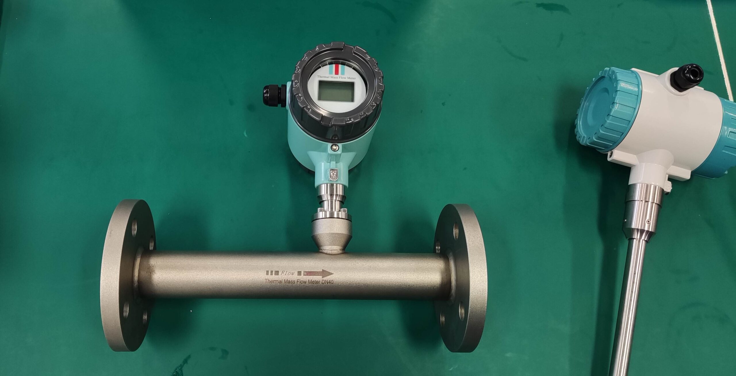 Online Check High Accuracy DN100-DN1000 Propane LPG Gas Thermal Mass Flow Meter Sensor Probe Flow Meter