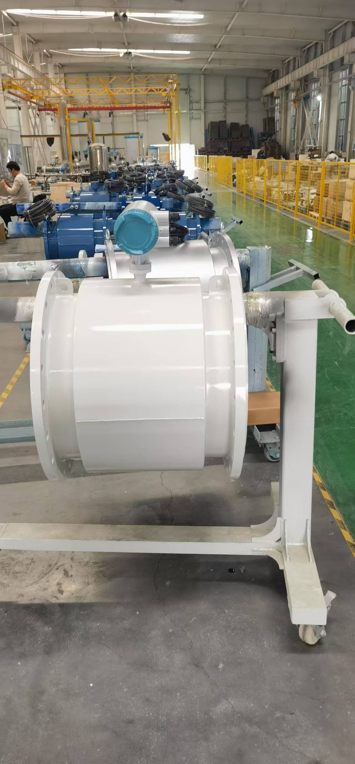 The structural mode of the electromagnetic flowmeter