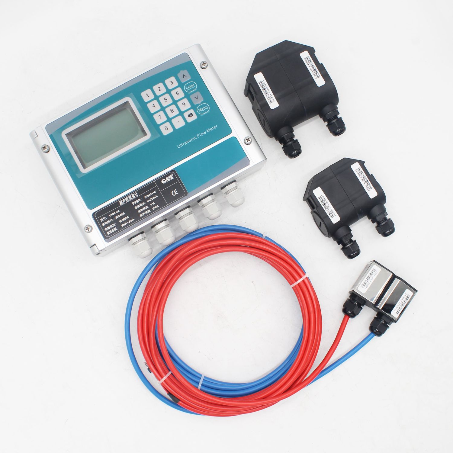 How to deal with the sensor failure of an ultrasonic flowmeter